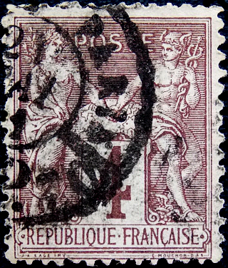  1877  .  . 4 c .  2 . (1)